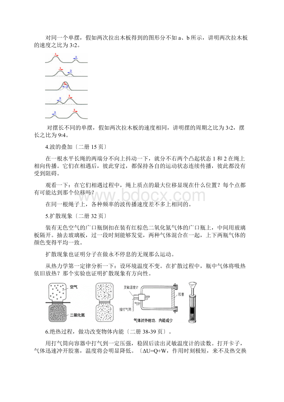 高中物理公式大全全集二十演示实验.docx_第2页