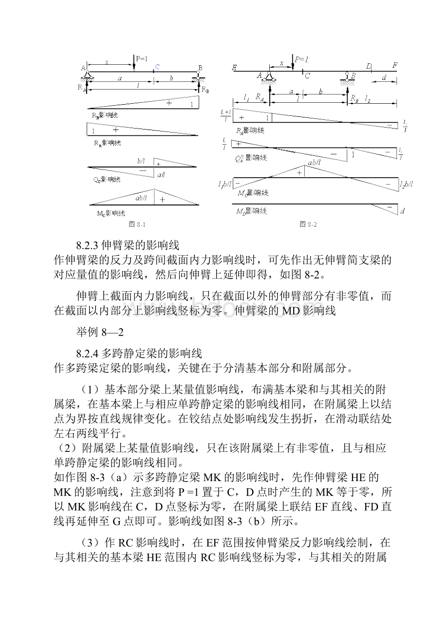 第8章 影响线及其应用.docx_第3页