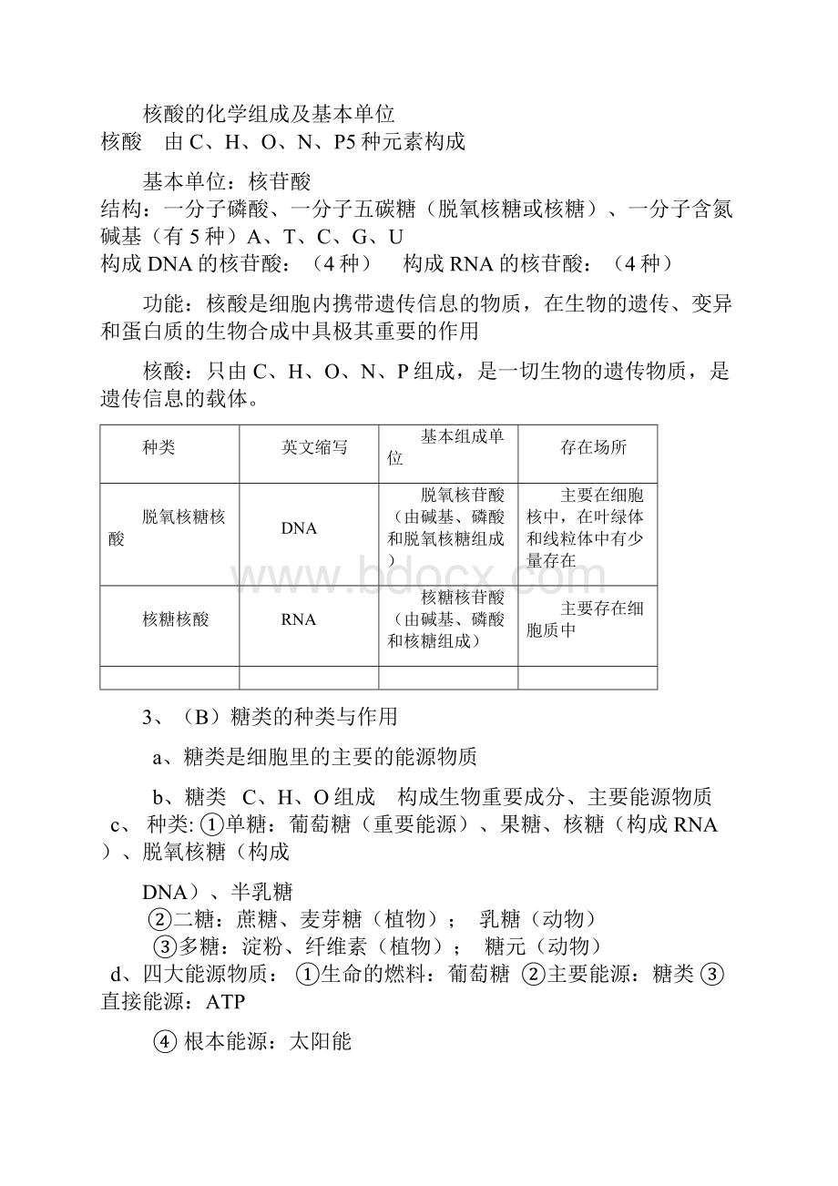 高中学业水平测试必修生物知识点归纳1.docx_第2页