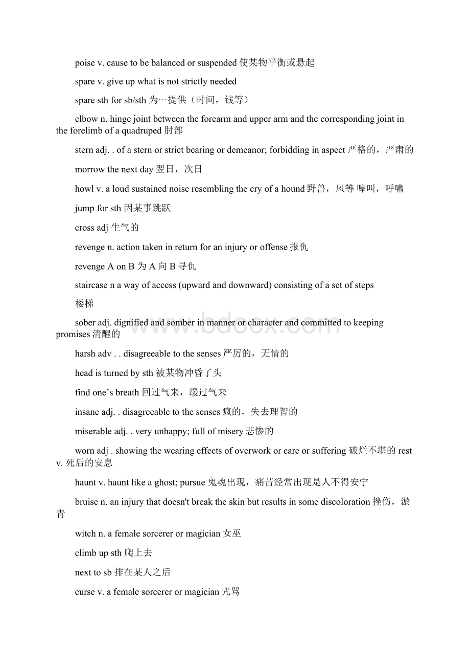 呼啸山庄英文读后感.docx_第2页