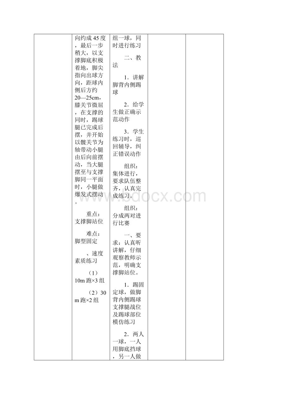 六年级足球教案精编版.docx_第3页