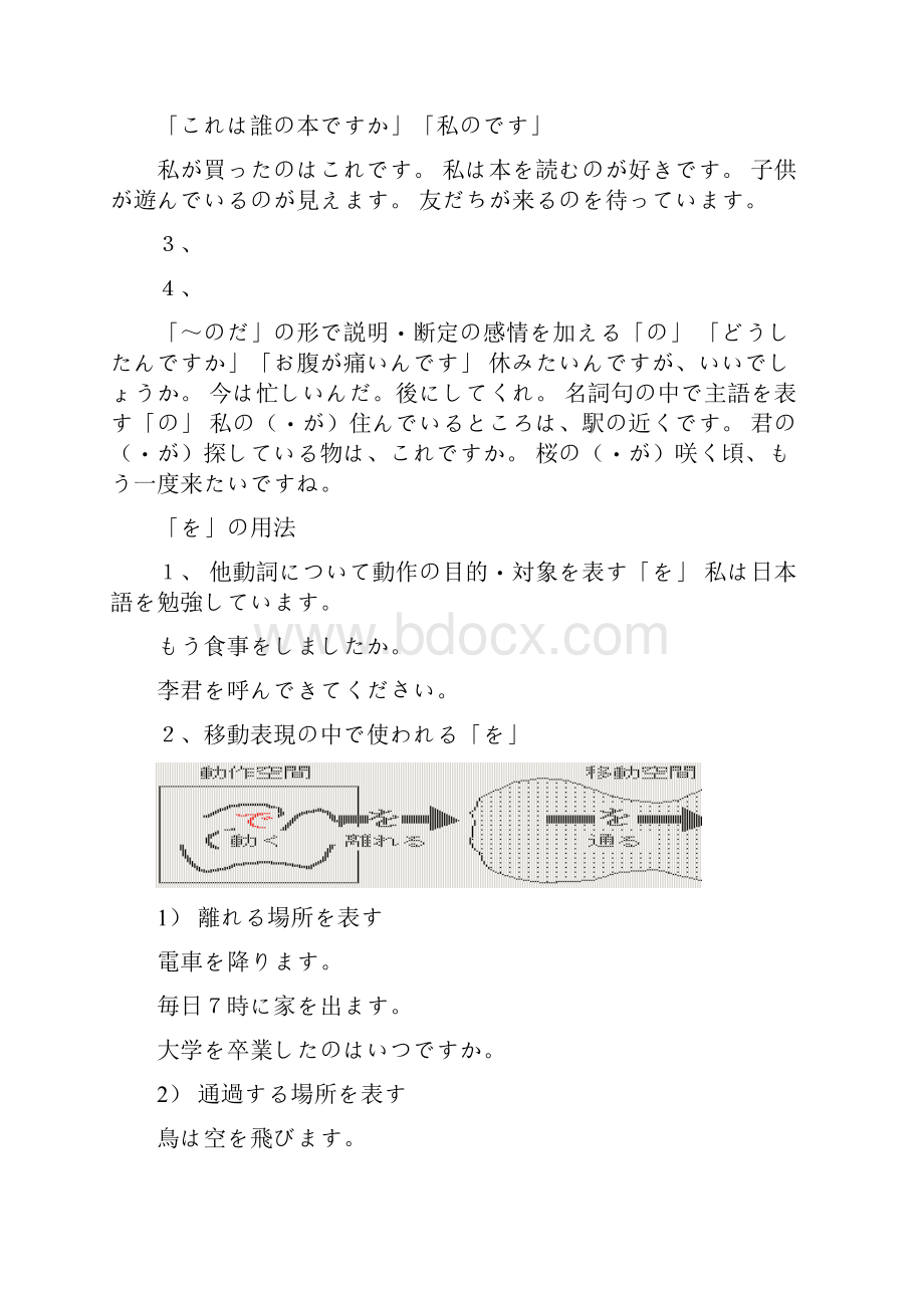 日语常用格助词用法技巧归纳.docx_第3页