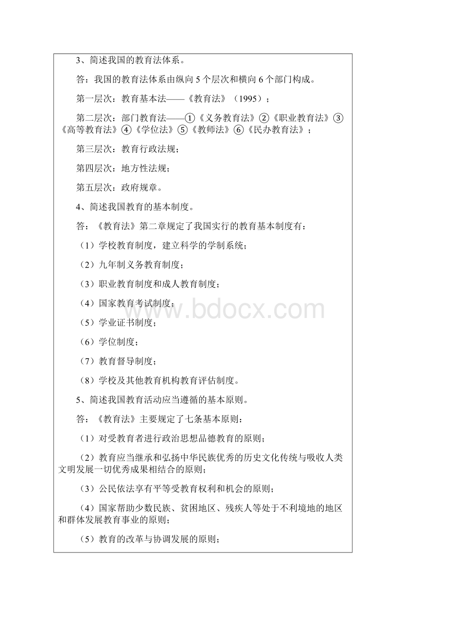 历年中小学教师招聘考试教育学常考29道简答题及答案.docx_第2页