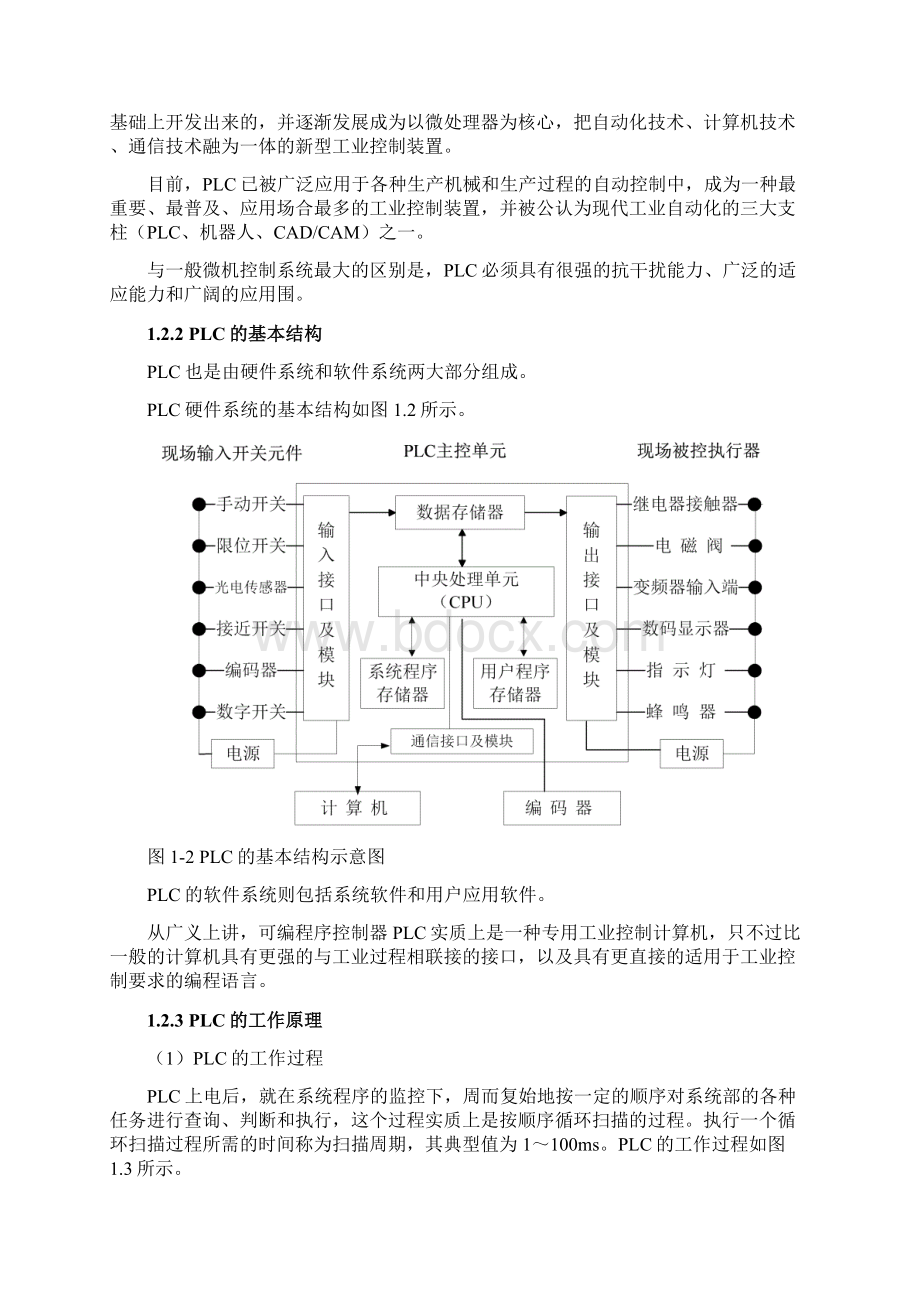 基于PLC的机床控制系统设计毕业论文.docx_第3页