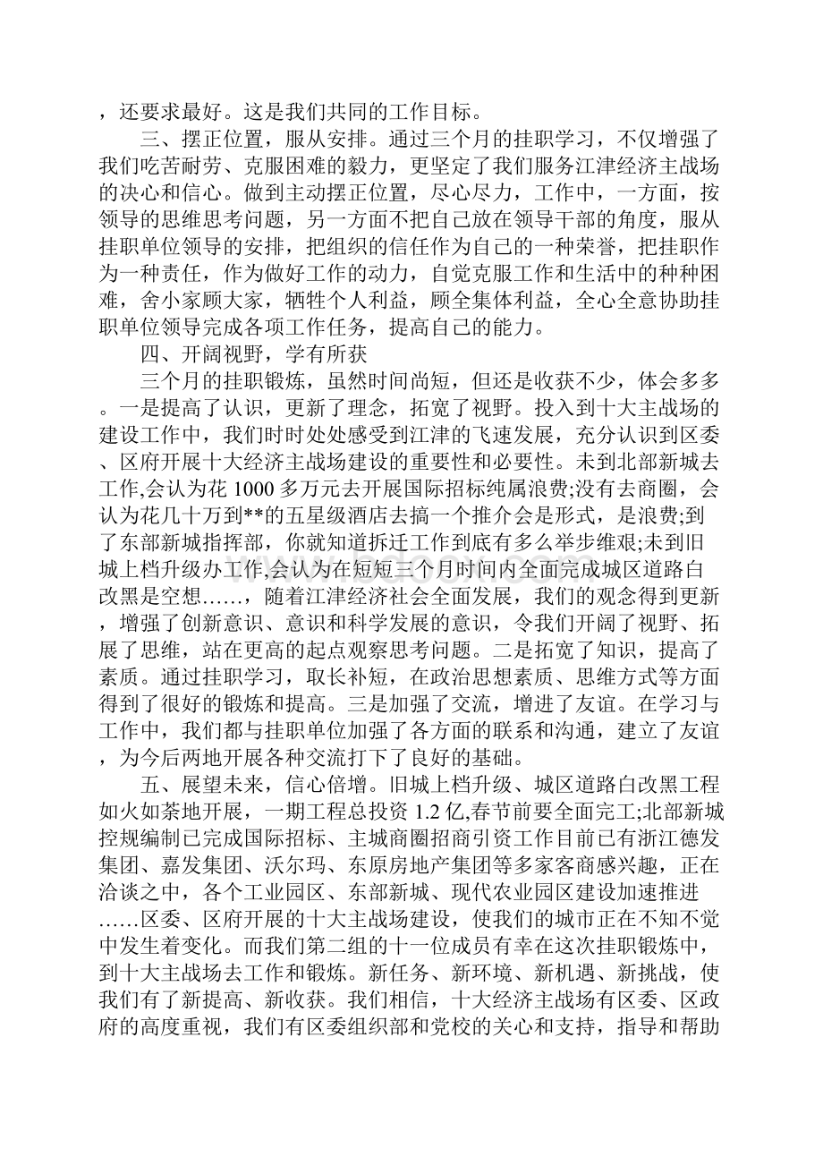 挂职锻炼干部年个人工作总结.docx_第2页