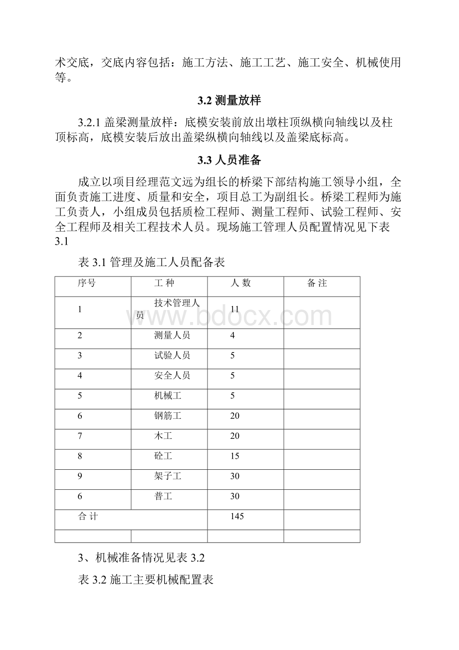 高速公路桥梁盖梁结构施工方案.docx_第3页