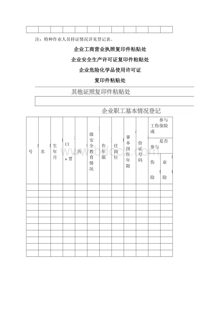 企业安全管理基础台账模板.docx_第3页