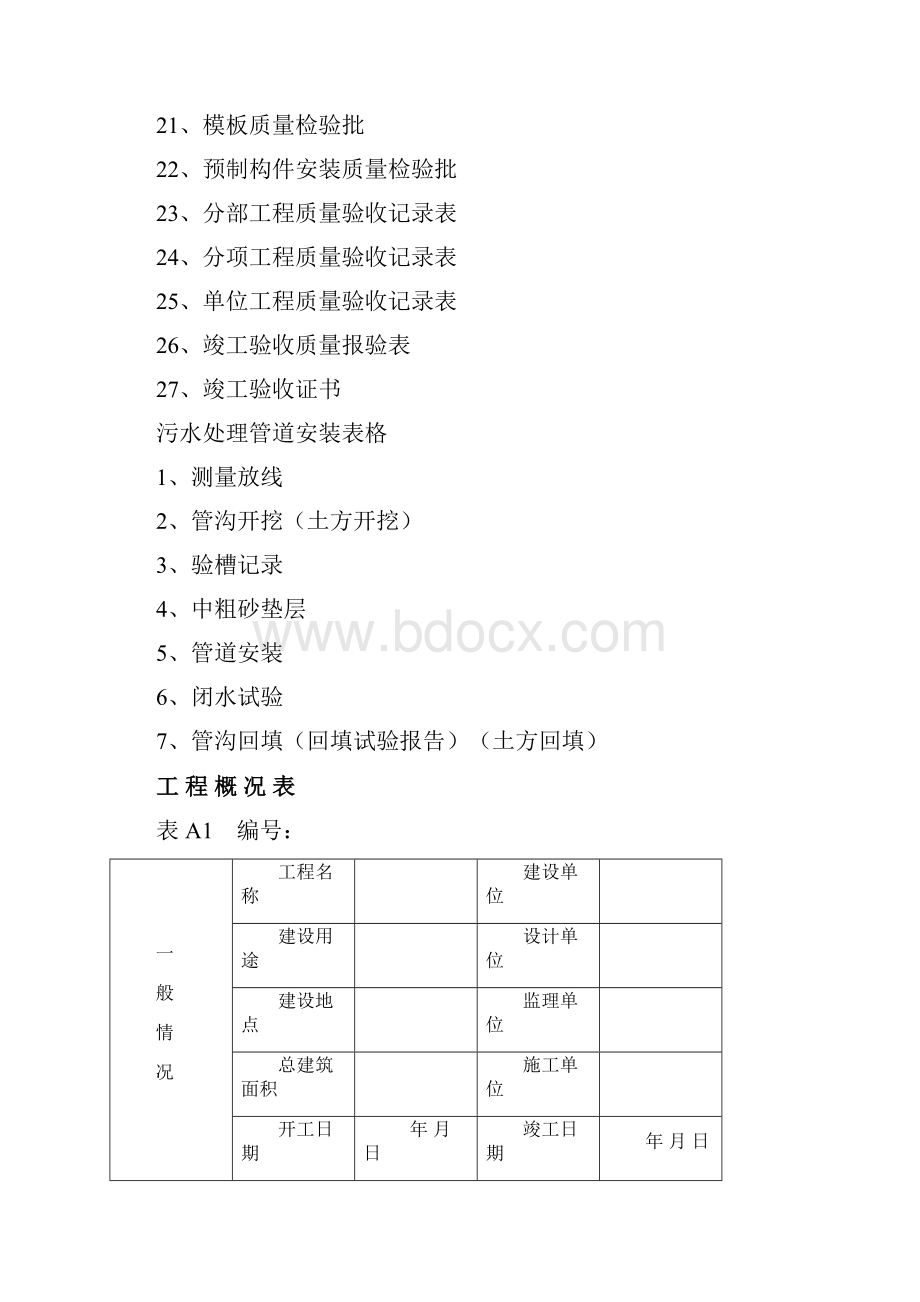 污水处理检验批表格.docx_第2页