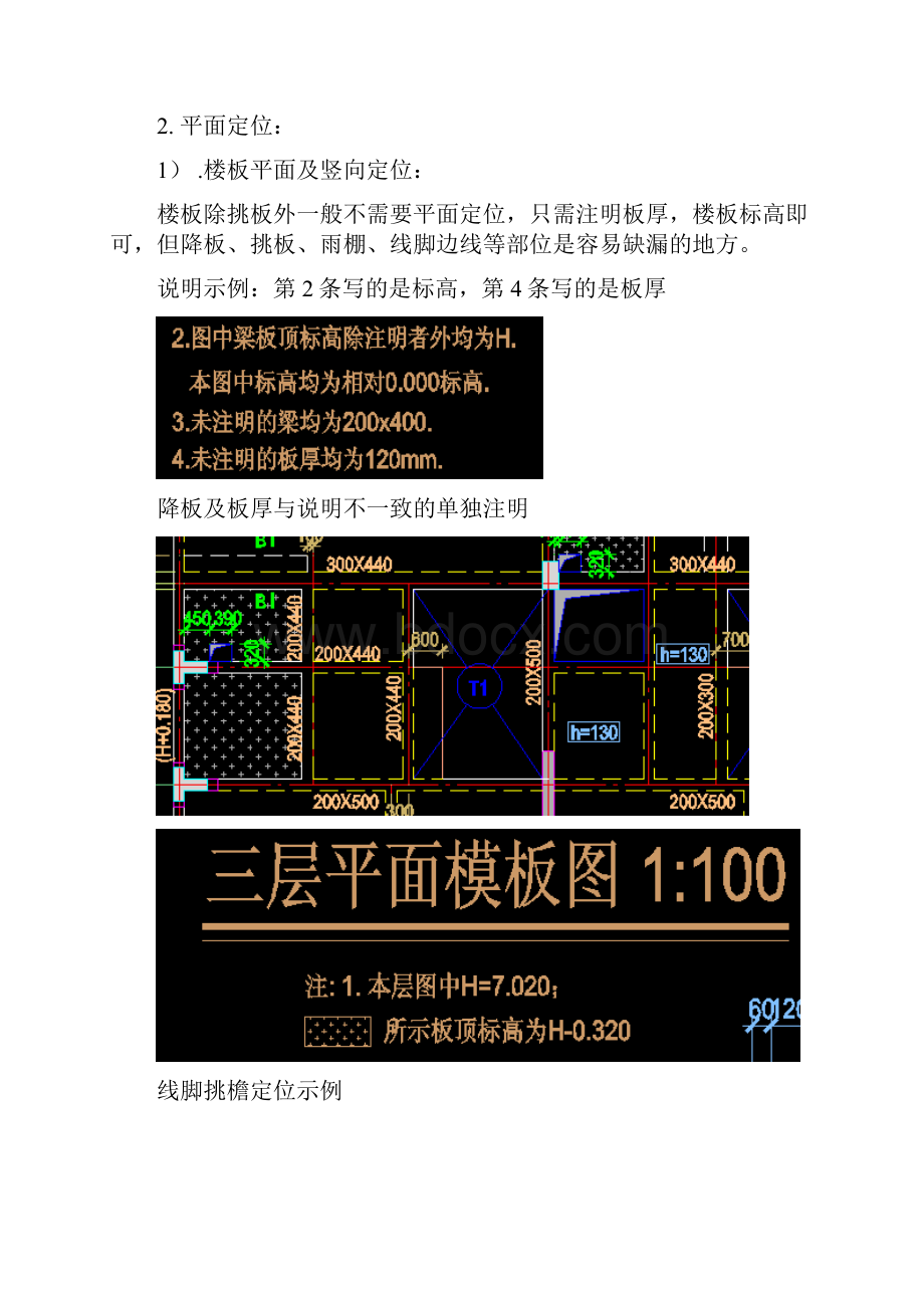 建筑结构模板图要点.docx_第3页