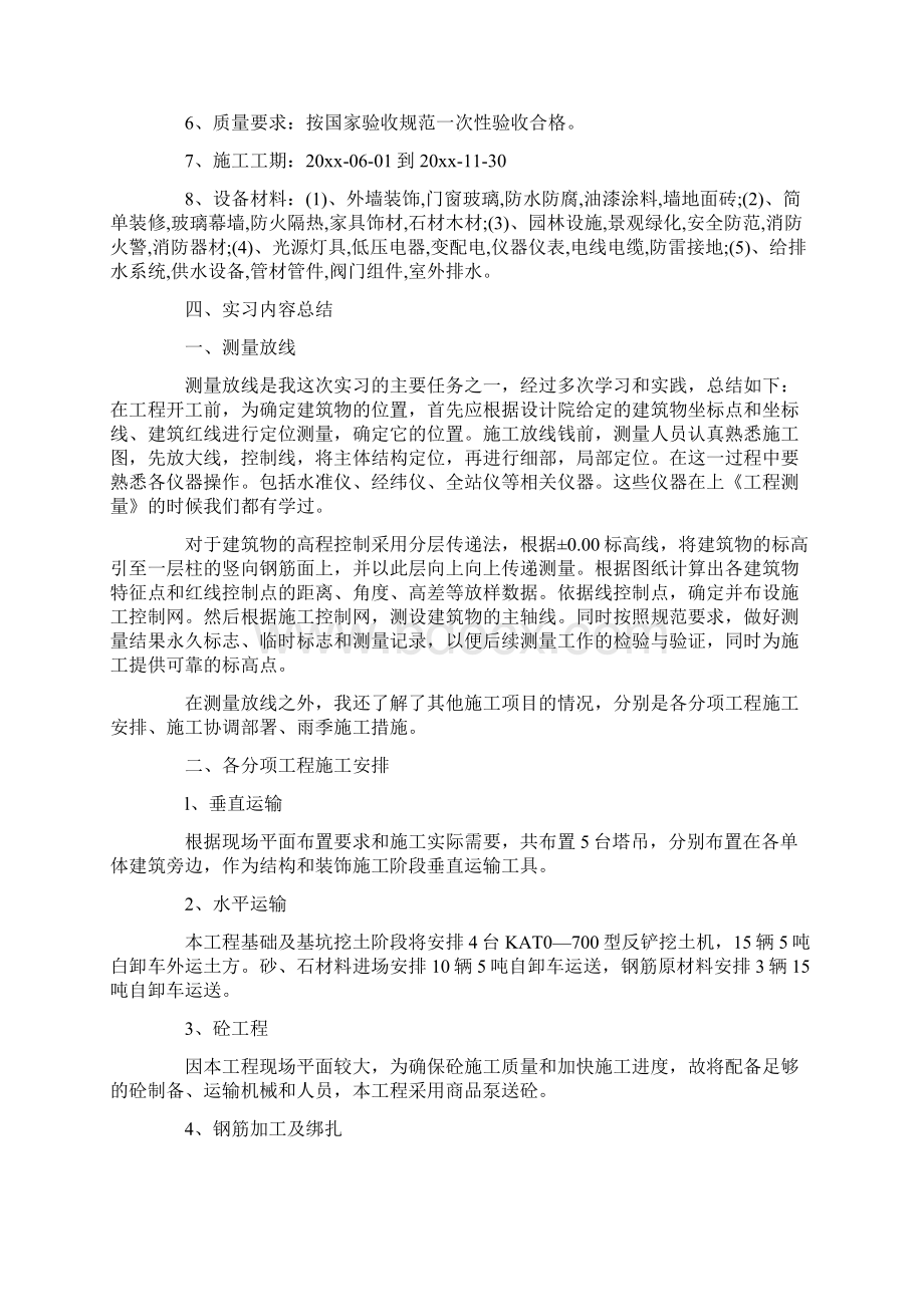 土木工程认识实习报告总结三篇.docx_第2页