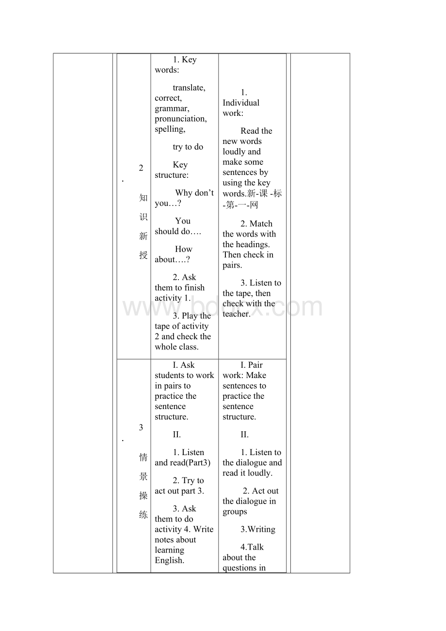 新外研版八年级英语上册全册教案.docx_第2页