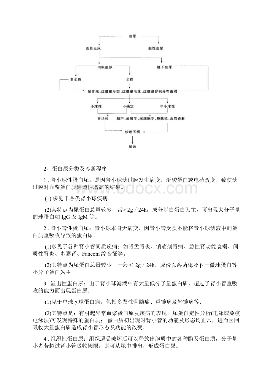 血尿蛋白尿的鉴别诊断.docx_第3页