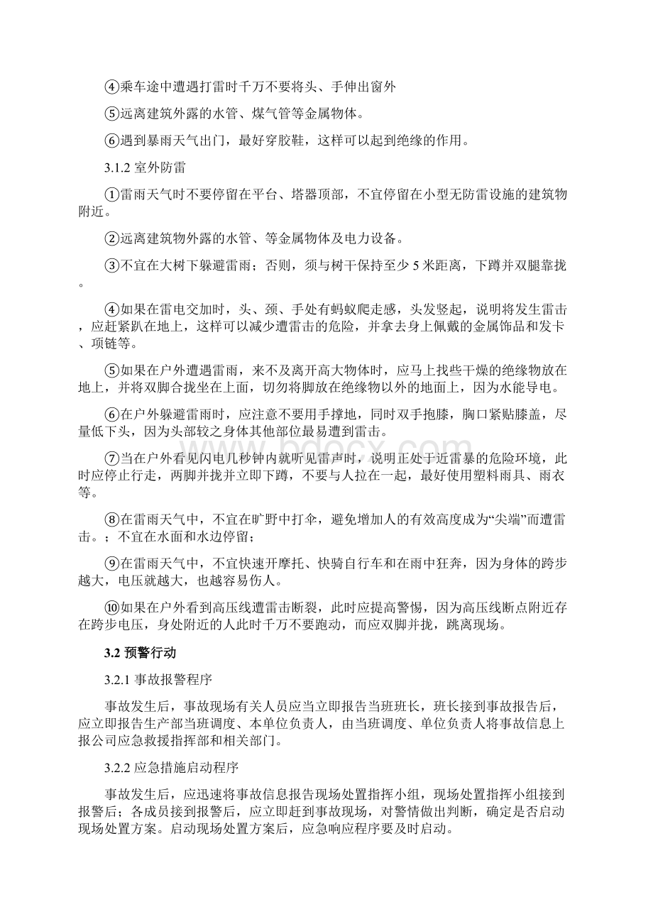 企业生产现场现场应急预案雷电灾害现场处置方案.docx_第3页