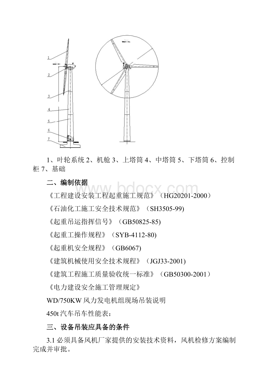 华能大风坝风场运达750KW风机检修方案.docx_第2页