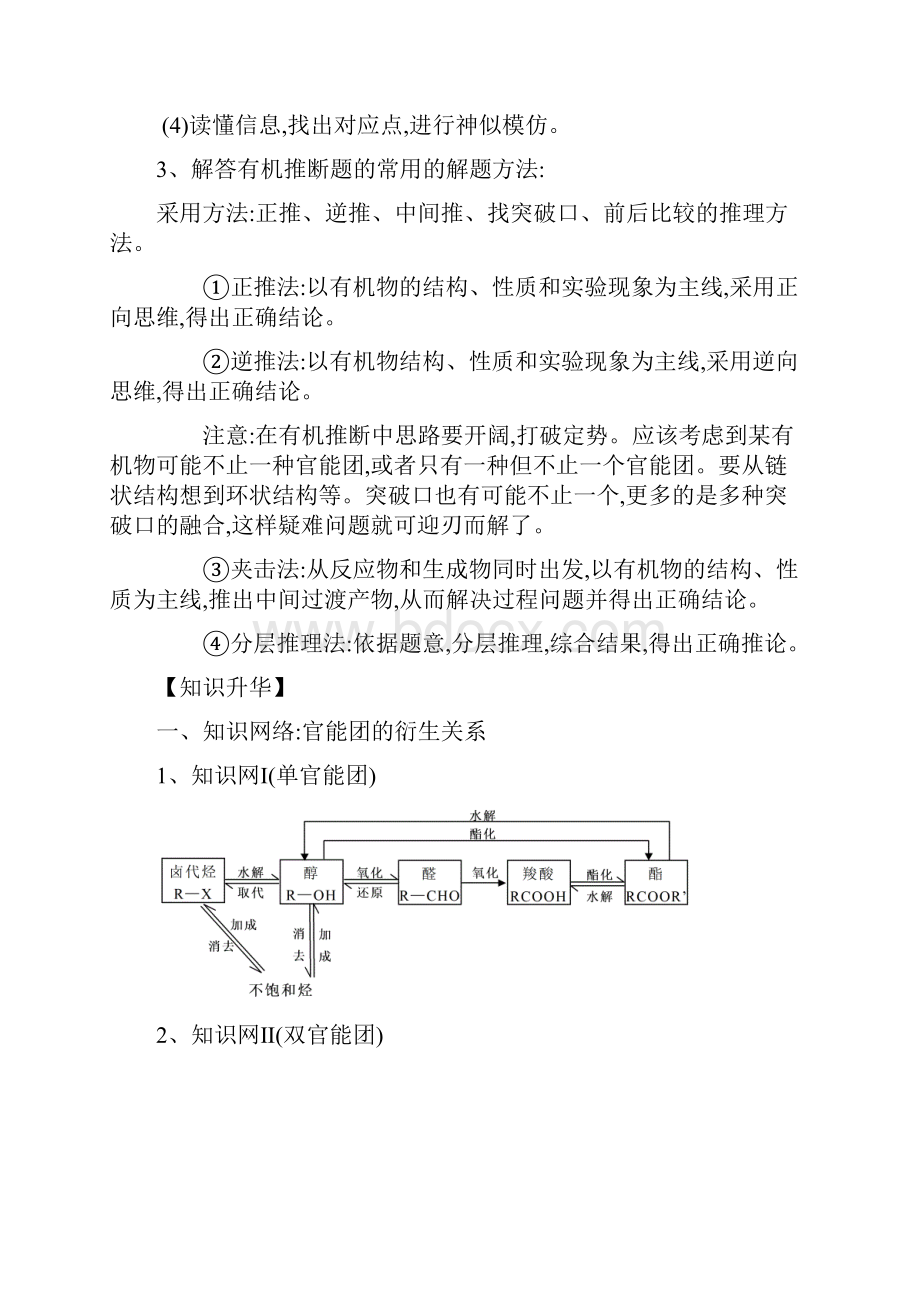 全国高考化学《有机推断》专题突破.docx_第2页