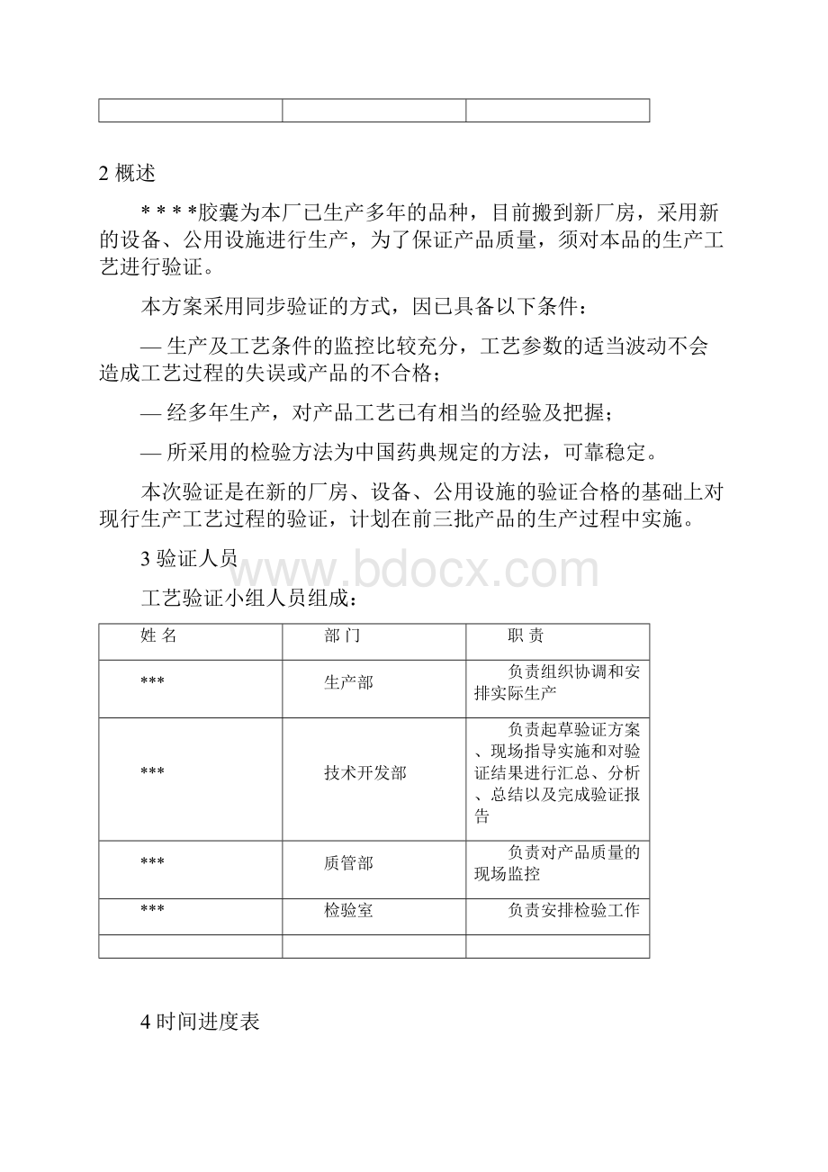 西咪替丁胶囊生产工艺验证方案及报告.docx_第3页