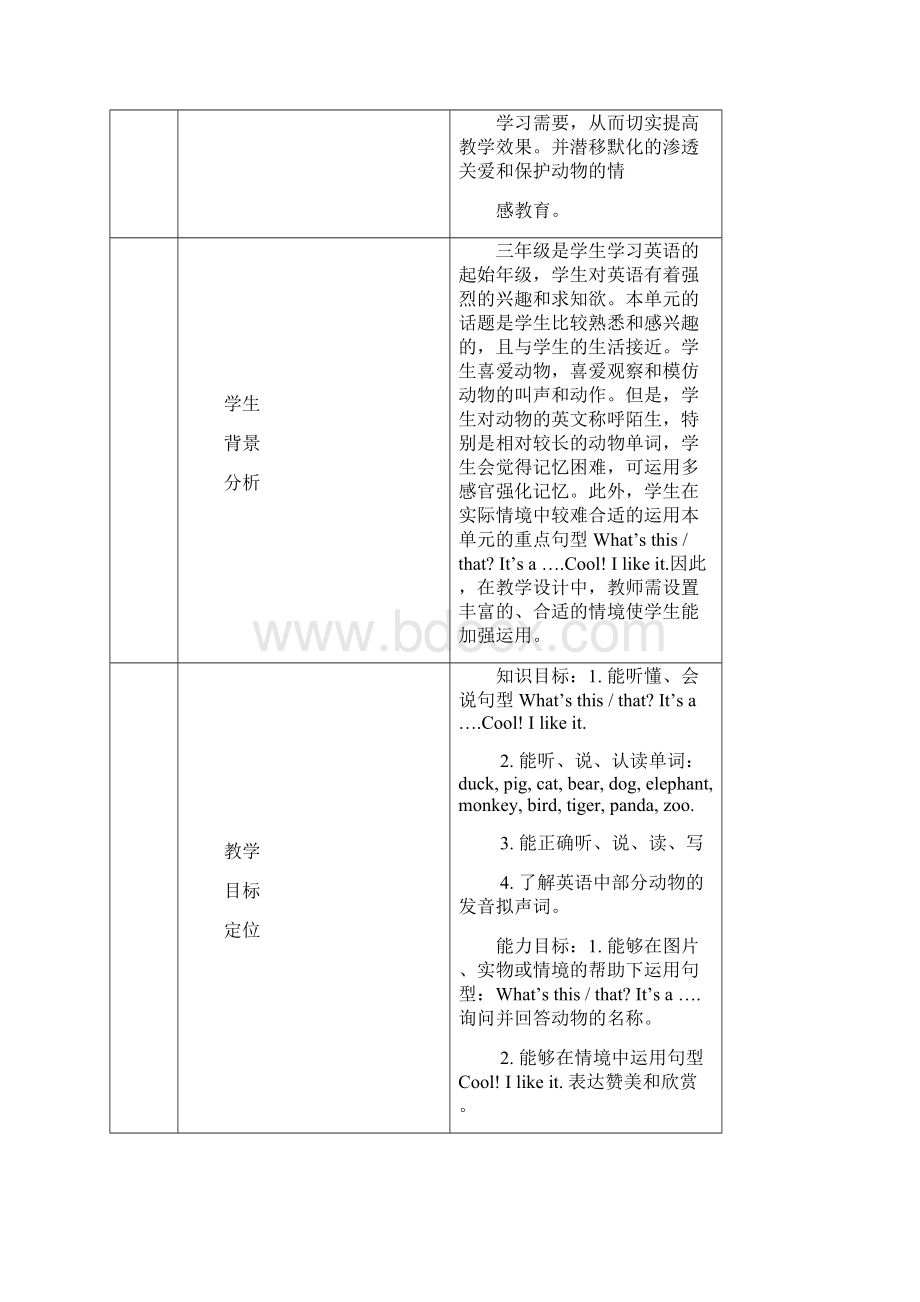 最新新版PEP小学英语三年级上册教学设计unit4.docx_第3页