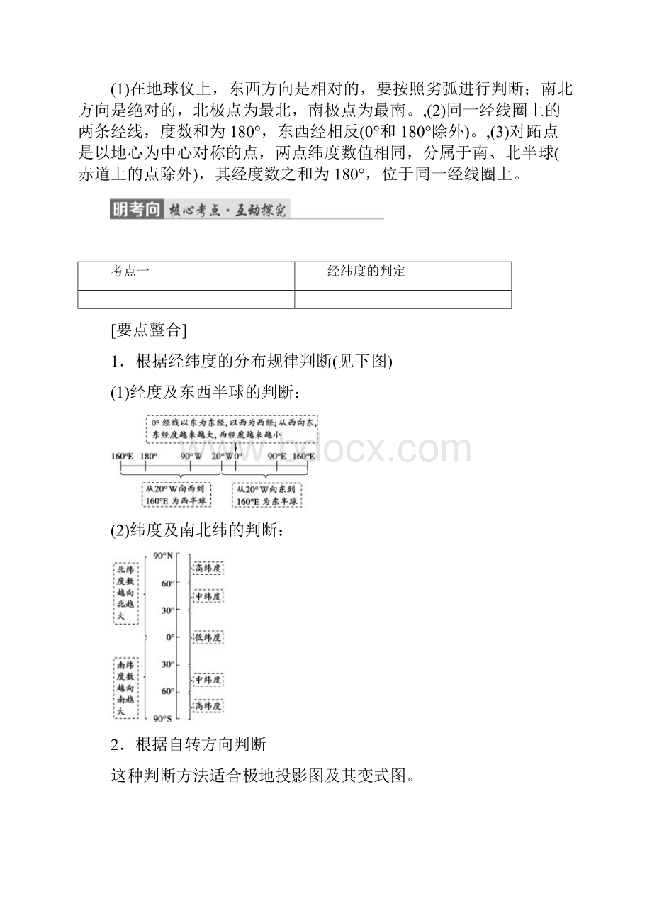 届高三大一轮复习教案湘教版11 地球与地图.docx_第3页