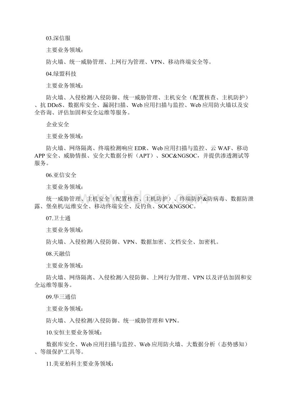 中国网络安全供应商50强.docx_第2页