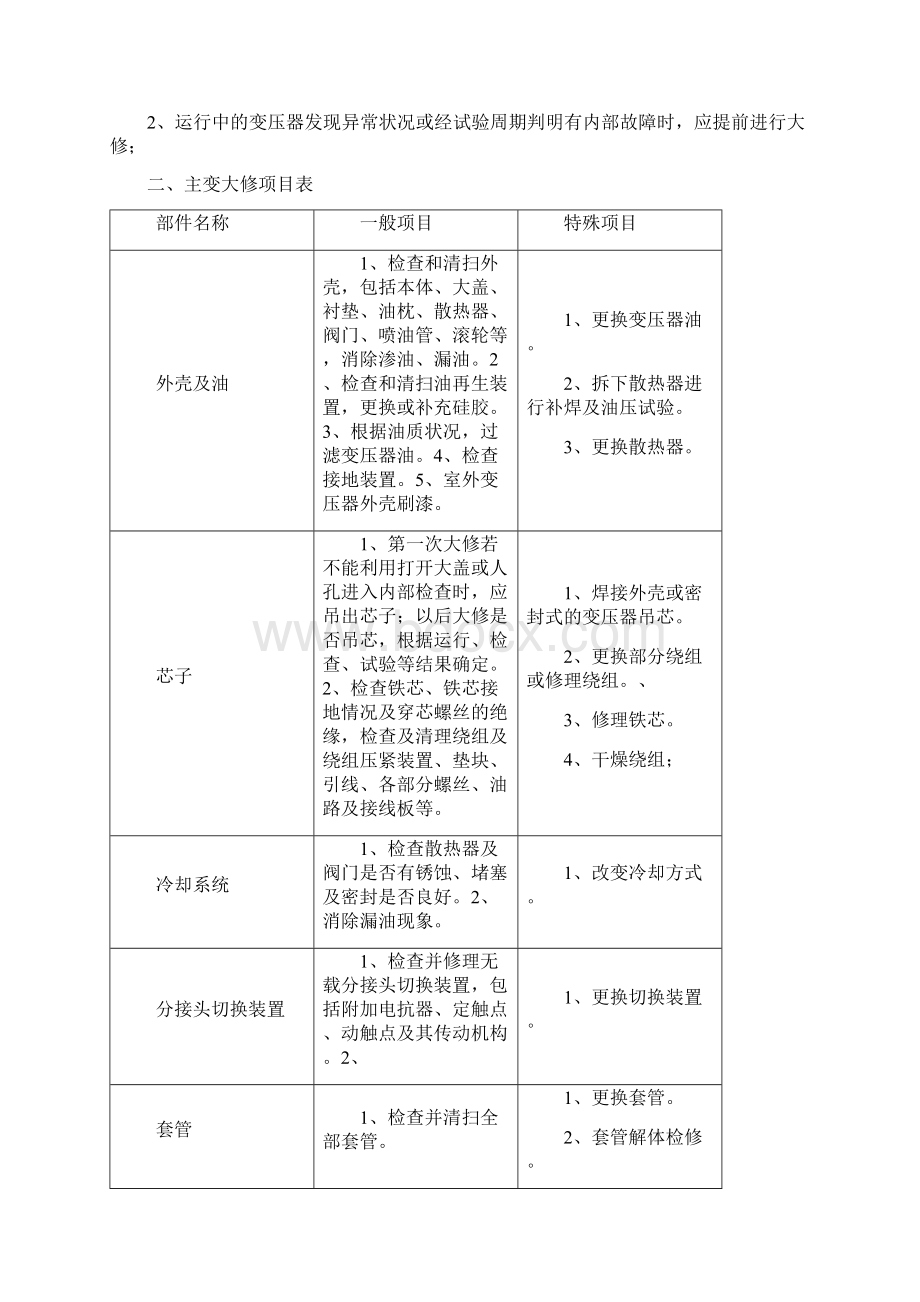 电气设备大修周期规定原则及内容.docx_第2页