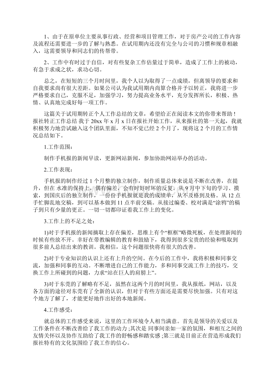 财务试用期转正工作总结3篇.docx_第2页