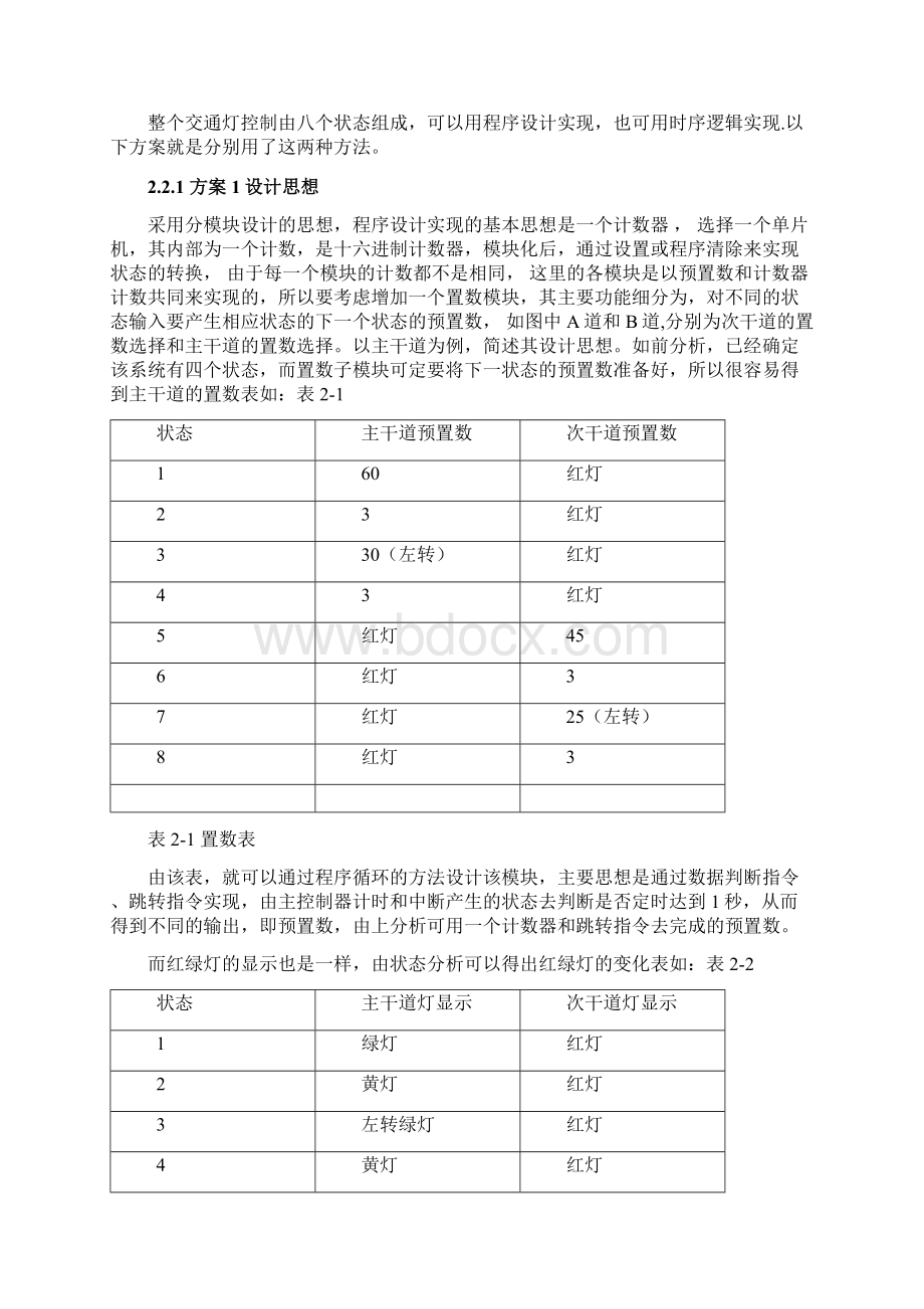 基于AT89C51单片机的交通灯设计毕业论文.docx_第3页