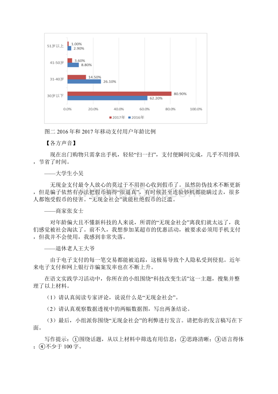 部编人教版七年级下册语文课外阅读理解及答案.docx_第2页