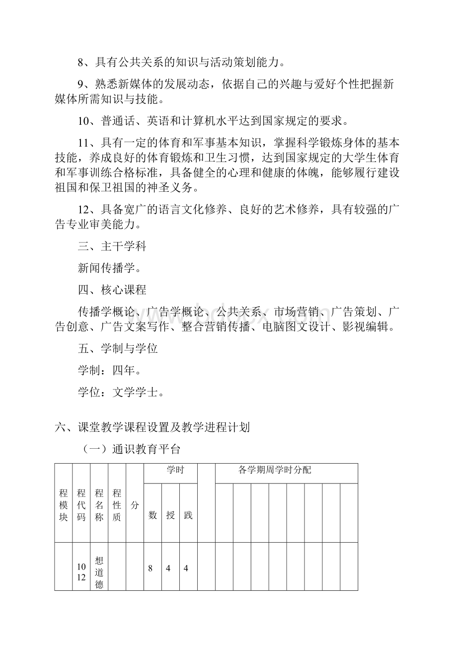 广告学050303专业培养方案.docx_第2页