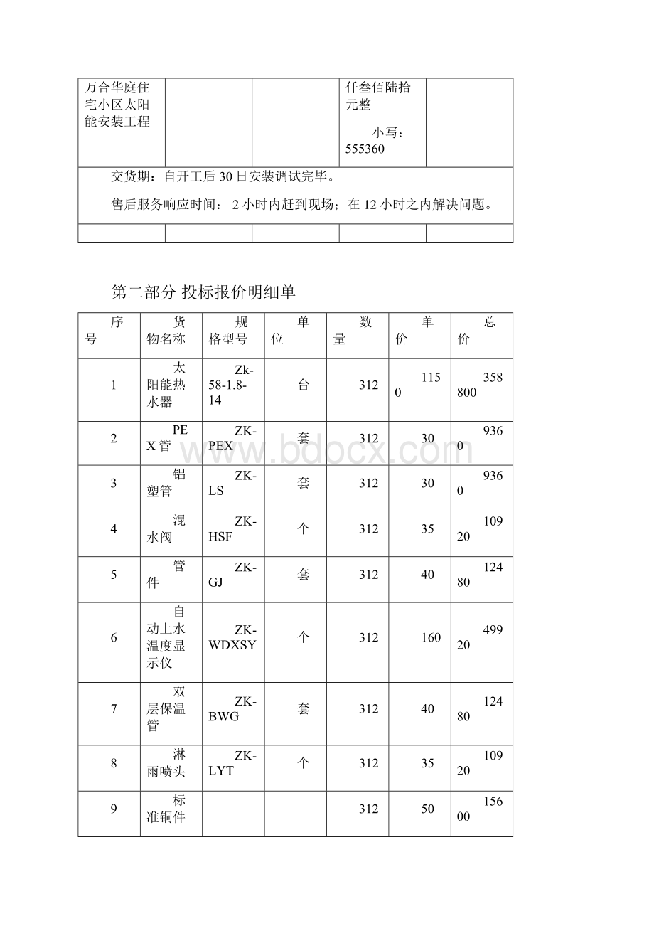 太阳能热水器工程设计方案.docx_第3页