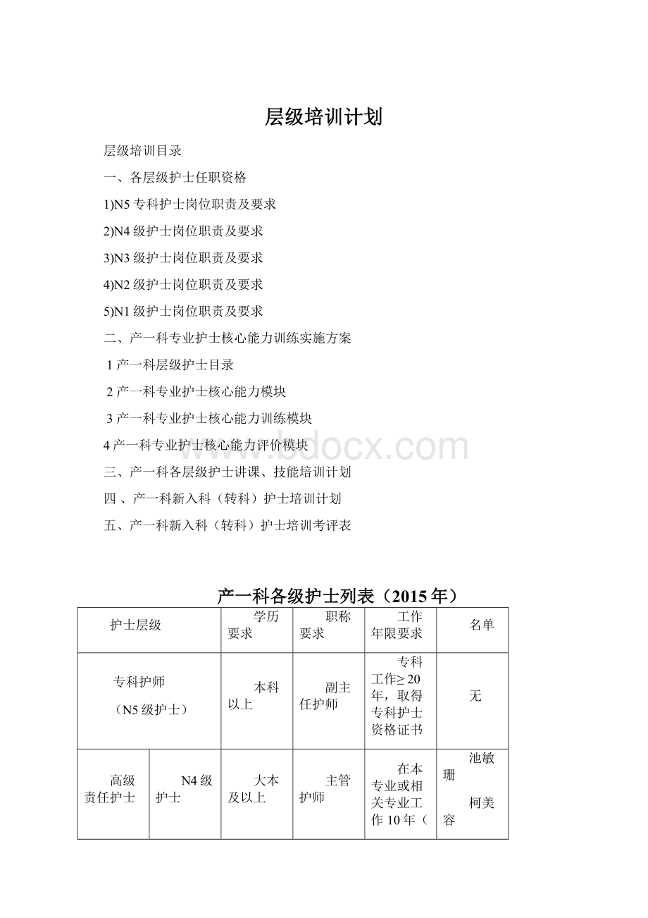 层级培训计划.docx