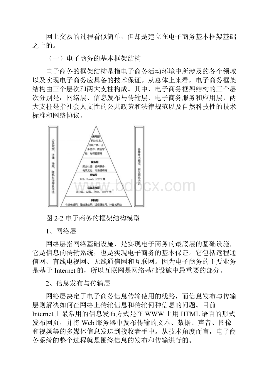 第二章电子商务的基本框架结构及交易模式.docx_第2页