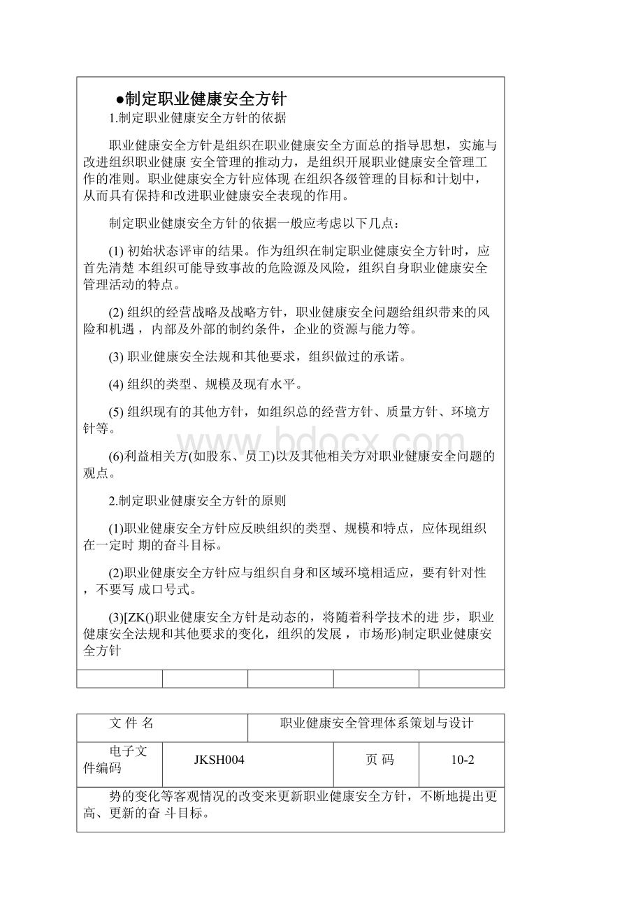 JKSH004职业健康安全管理体系策划与设计.docx_第2页