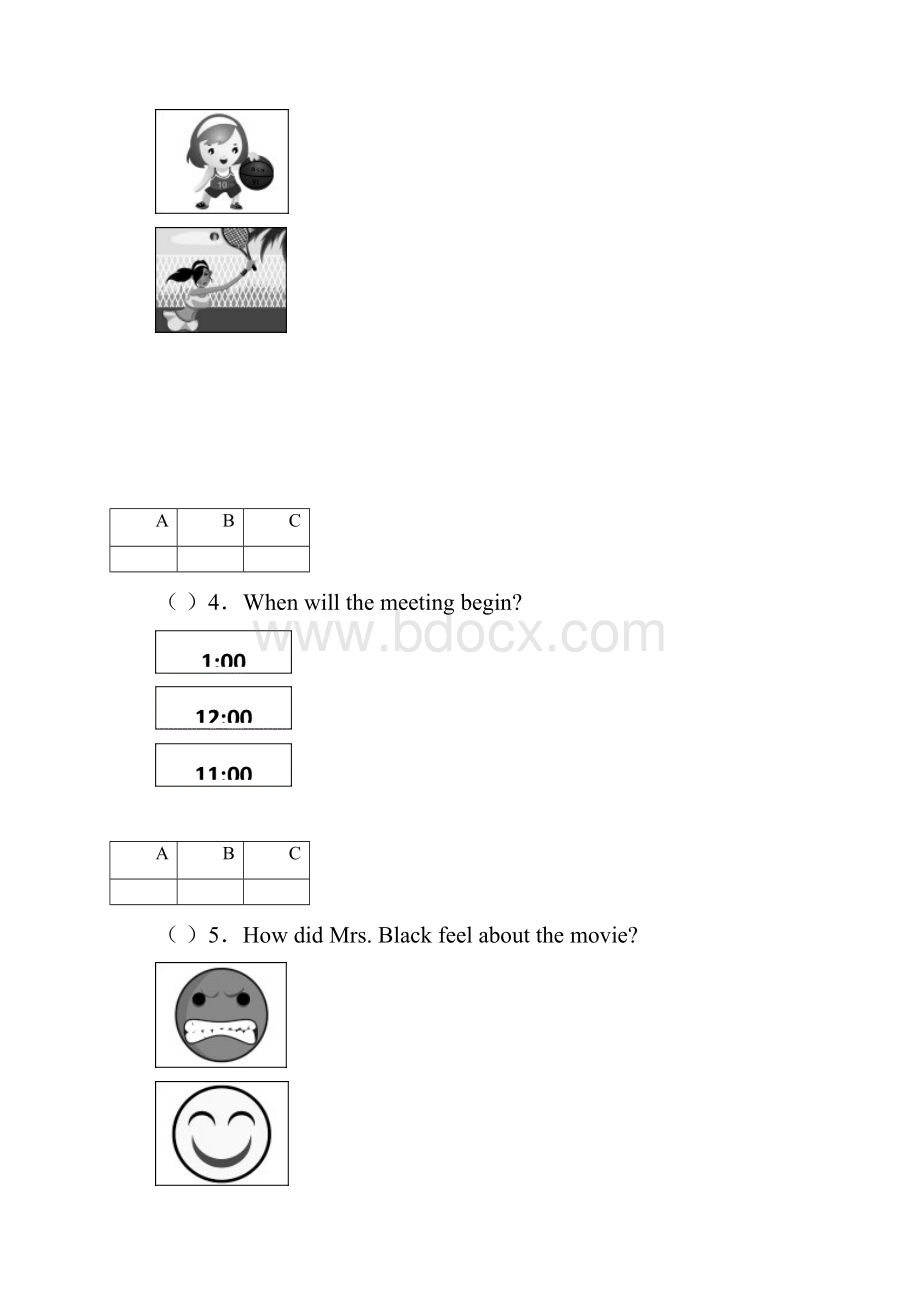 广东省初中毕业生学业考试模拟英语试题一.docx_第3页