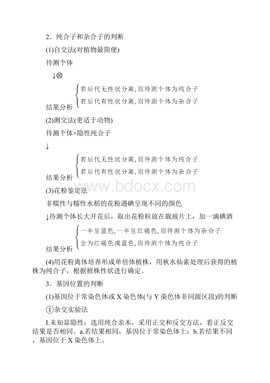 高考生物二轮复习 专题五 基因的传递规律 考点15 遗传实验的设计与推理学案 2.docx_第2页