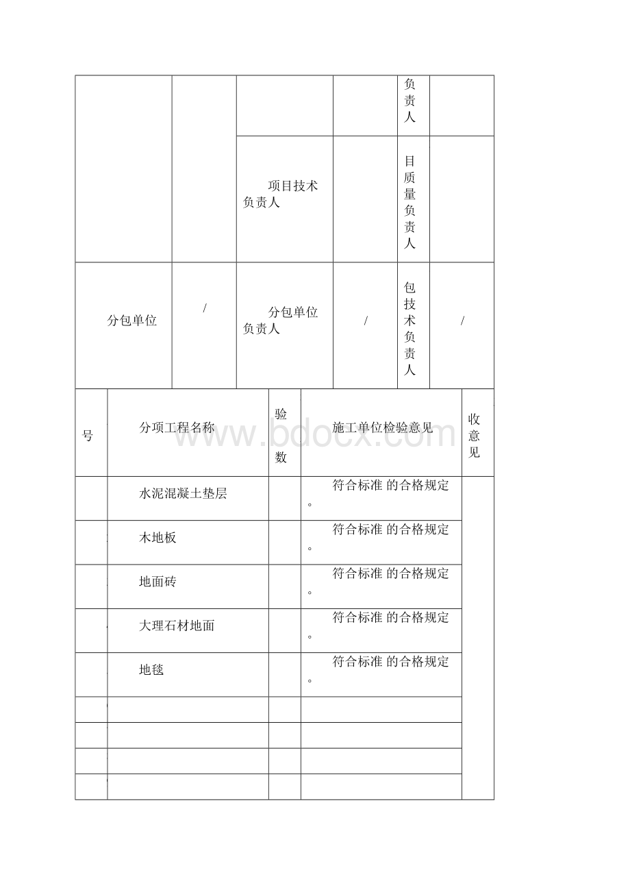 装饰工程验收资料表格工装.docx_第3页