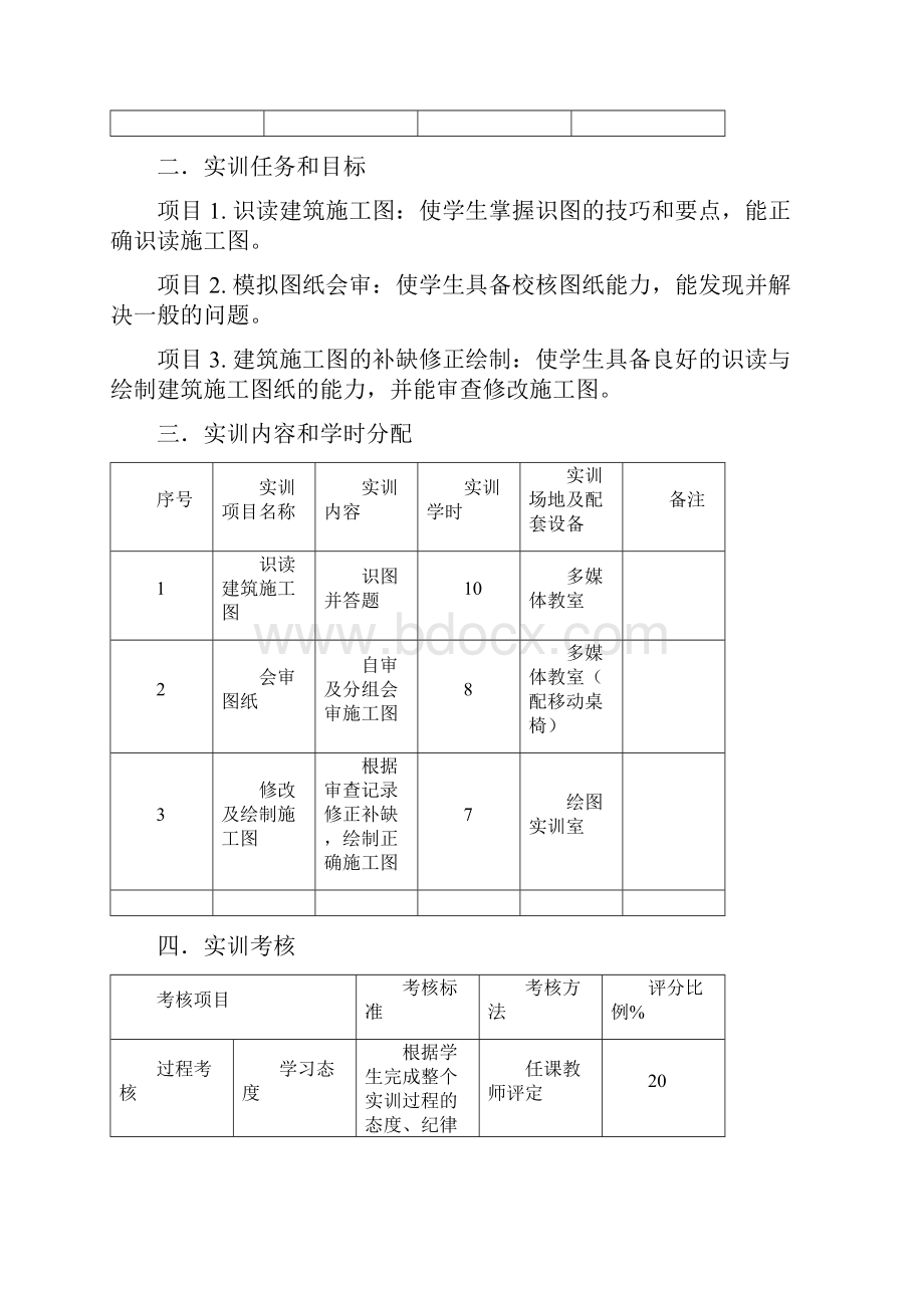 施工图识读实训指导书.docx_第2页