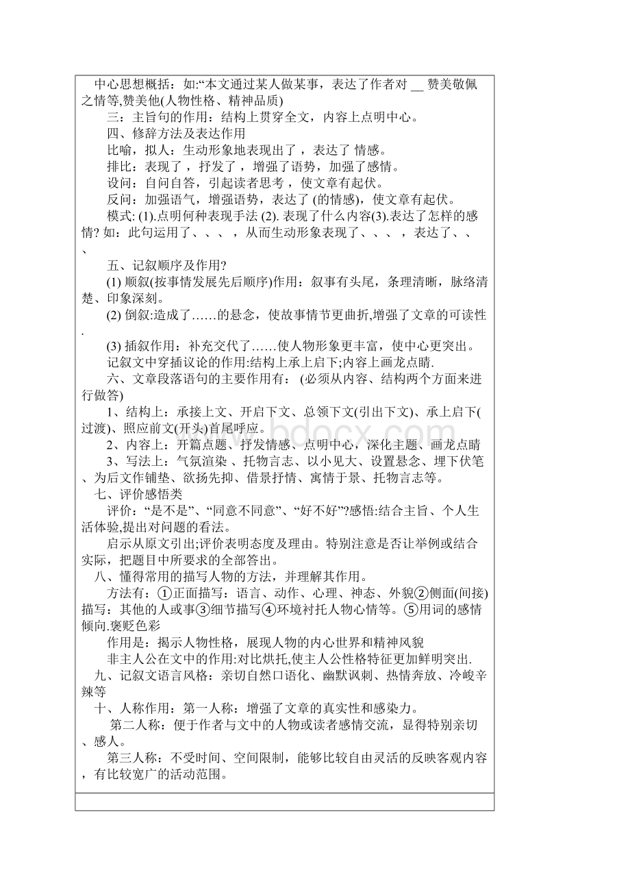 记叙文阅读复习.docx_第3页