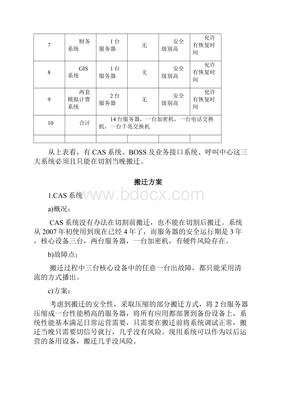 机房搬迁中心系统搬迁方案.docx_第2页