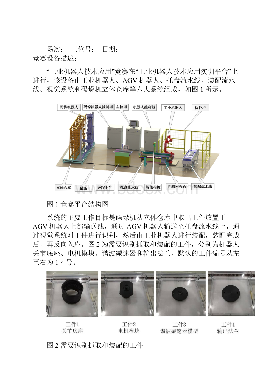 工业机器人技术应用赛项试题.docx_第2页