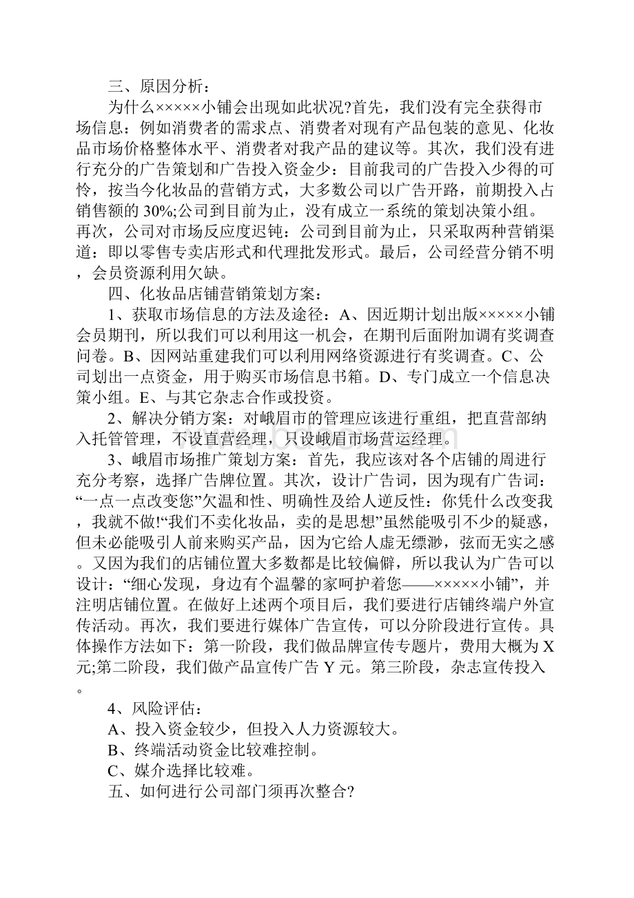 商品店铺营销策划方案1.docx_第3页