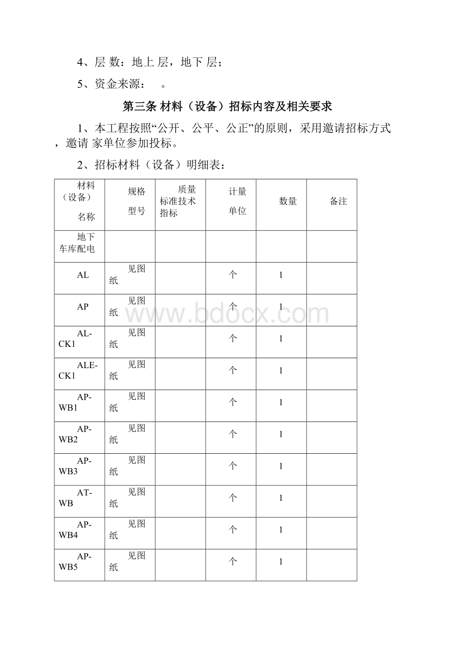 材料设备采购招标文件配电箱柜.docx_第2页