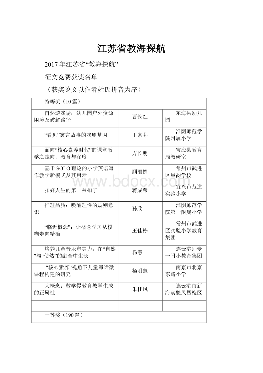 江苏省教海探航.docx_第1页