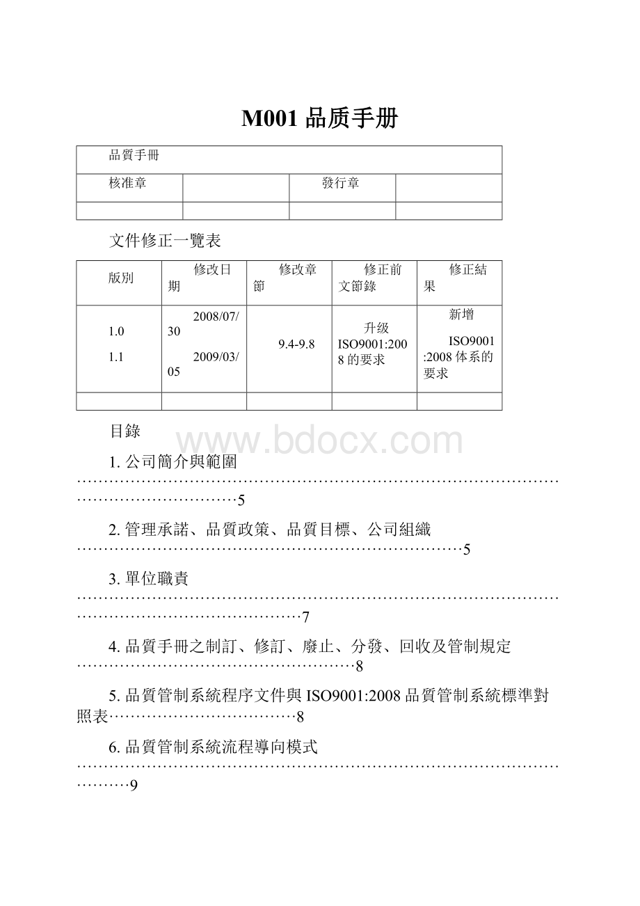 M001品质手册.docx