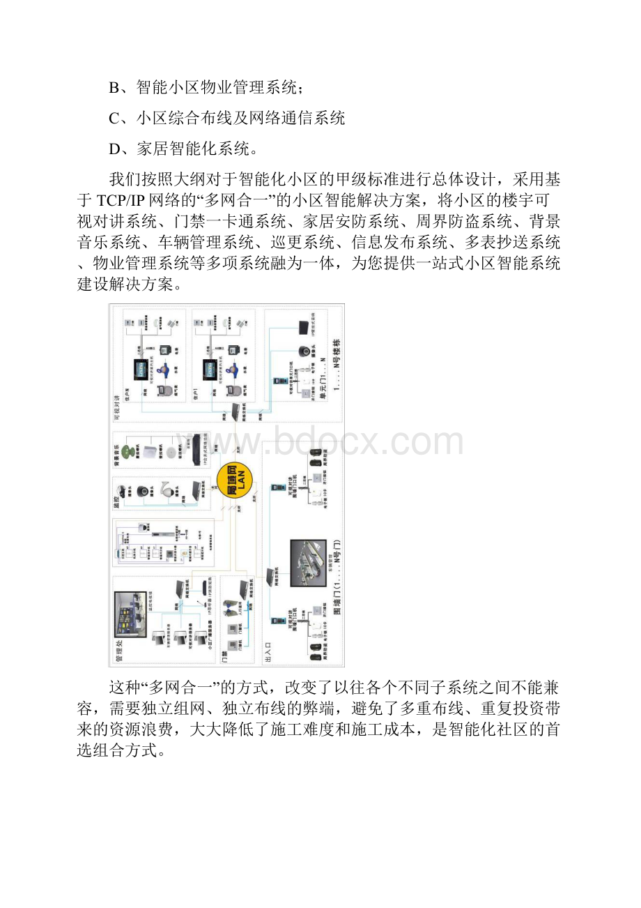 小区智能化系统多网合一整体解决方案.docx_第3页