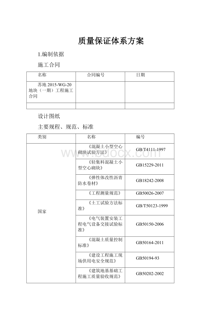 质量保证体系方案.docx