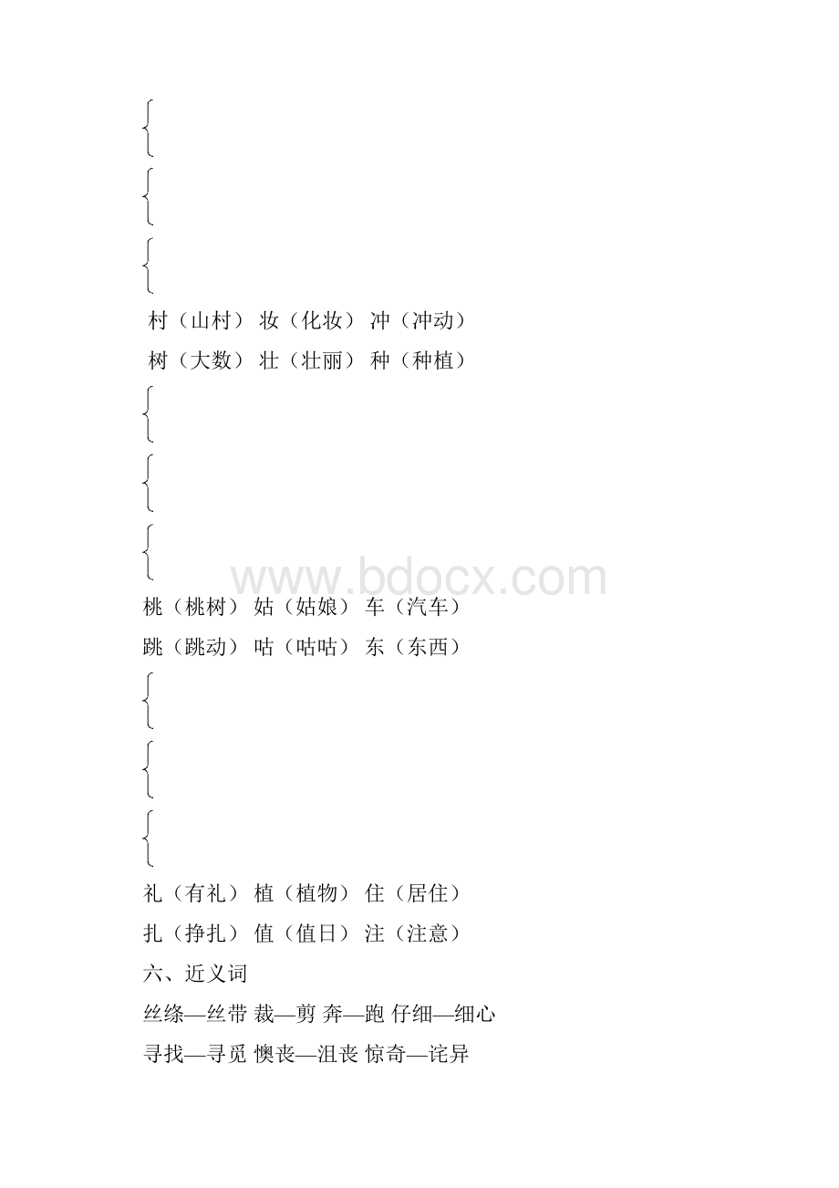 部编版二年级语文下册复习.docx_第3页