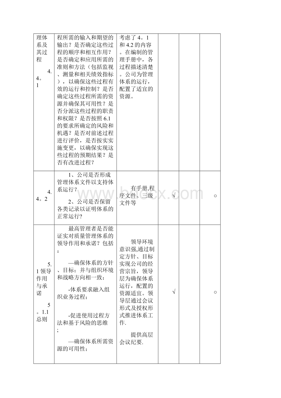 版质量管理体系内审检查表.docx_第3页