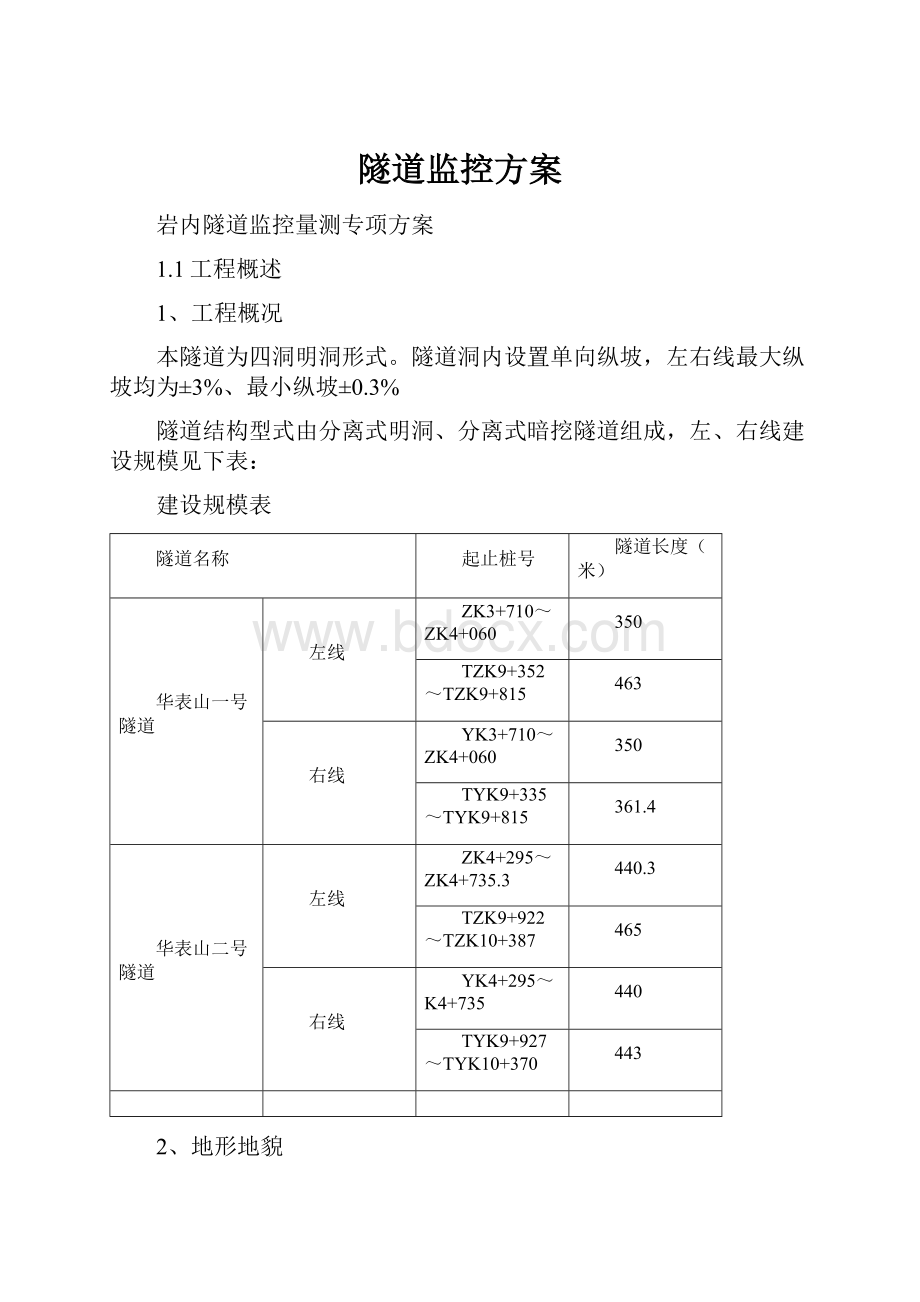 隧道监控方案.docx