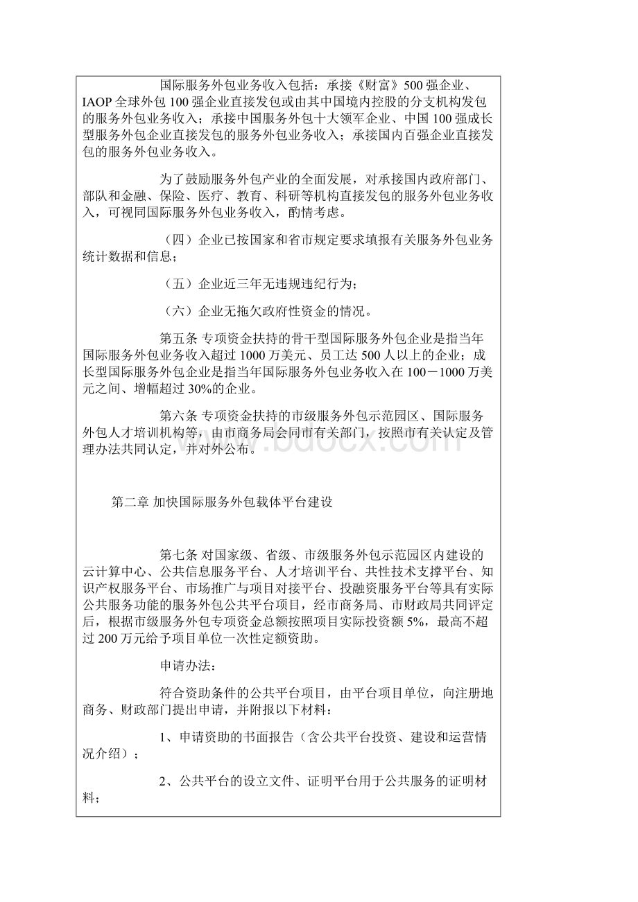 服务外包专项资金管理办法.docx_第2页