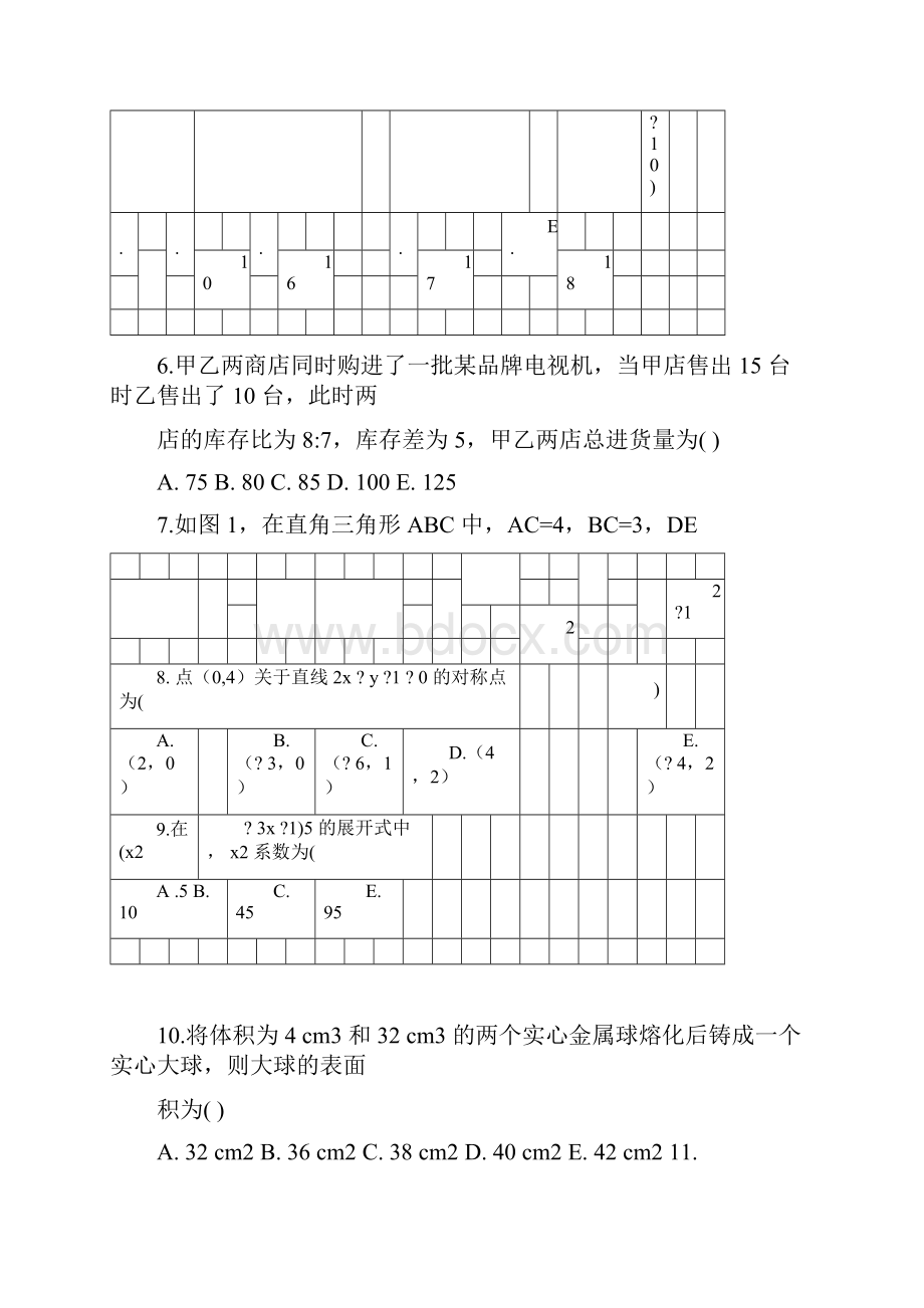 考研管理类联考综合能力真题及答案解析.docx_第3页